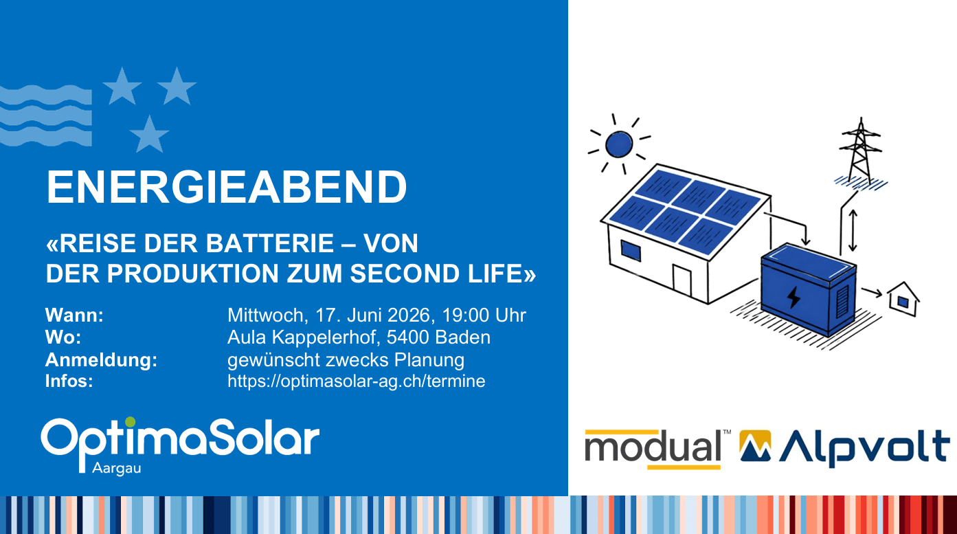 Am Mittwoch: 🔋Energieabend in Baden